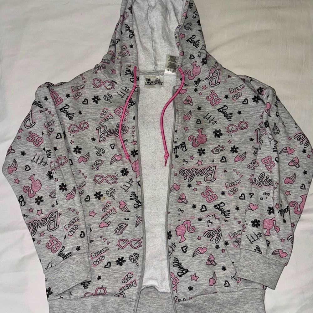 Barbie Women’s Zip-up Hoodie xsm